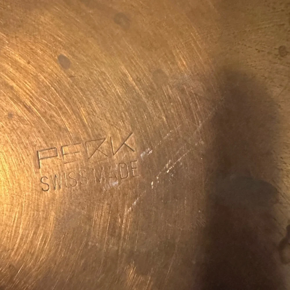 Vintage PERK SwissMade Copper Saucepan with Lid